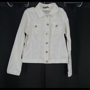 White Jean Jacket